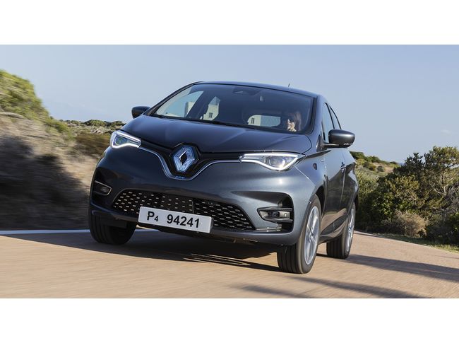 Renault Zoe auf der Straße