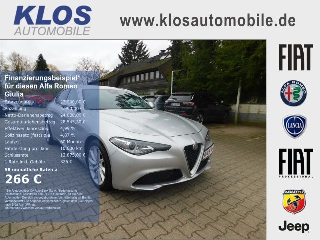 Alfa Romeo Giulia SUPER 2.0 TURBO 200PS XENON NAVI AHK KAMERA