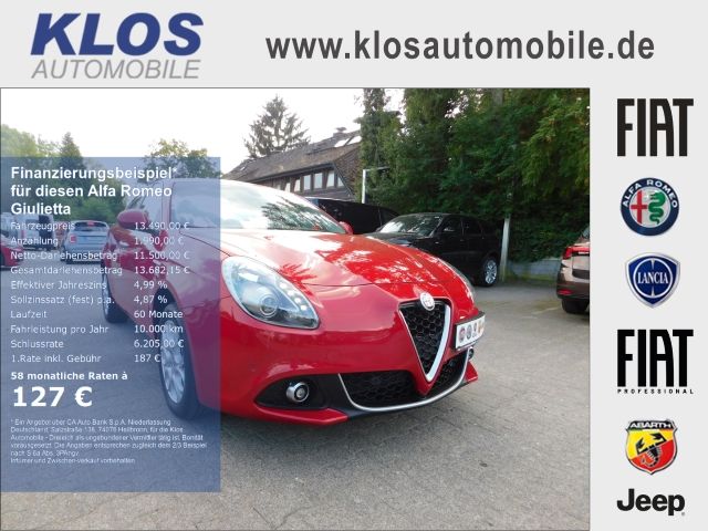 Alfa Romeo Giulietta SUPER 1.4 TB 16V NAVI BOSE KLIMAAUTO PDC