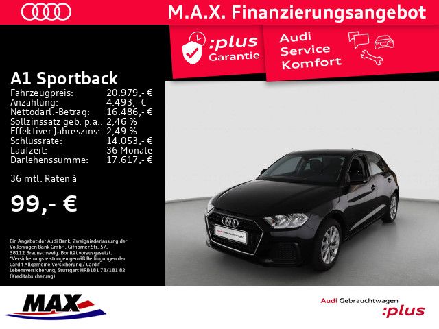Audi A1 Sportback 25 TFSI ADVANCED SMARTPHONE+PDC+ALU