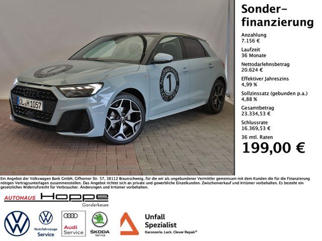 Audi A1 Sportback S-Line TFSI ab 1,99%+LED+APP+P