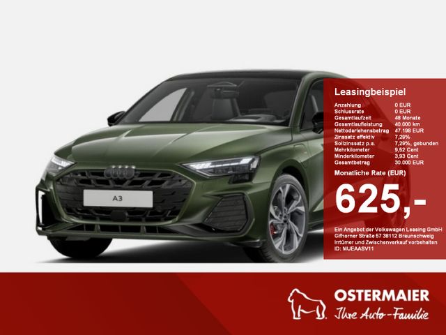 Audi A3 Sportback S line TFSI e 200 kW S tronic PANO,GRA,MATRIX,KEYLESS,SHZ,KLIMA,NAVI,PDC