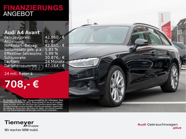 Audi A4 40 TFSI LM19 NAVI+ SITZHZ GRA AHK