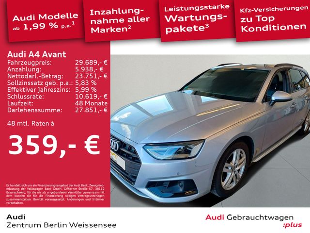 Audi A4 40 TDI S-TRO*ACC*AHK*LEDER*APP*NAV*PDC*