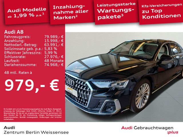 Audi A8 Lang 50 TDI TIPT*QUA*MATRIX*HUD*PANO*STAND***