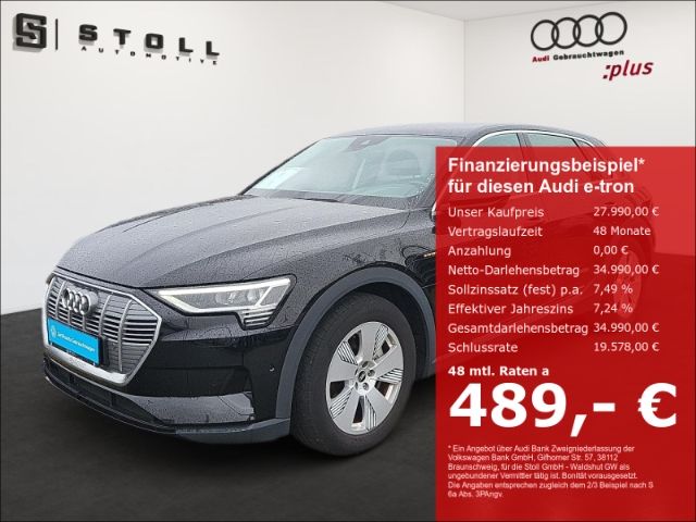 Audi e-tron 50 quattro LED+Navi+Luftfederung+Standklima++