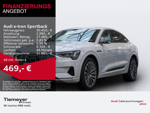 Audi e-tron Sportback 50 ADVANCED LM21 LEDER V-SPIEGEL AHK KAMERA