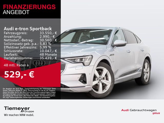 Audi e-tron Sportback 55 ADVANCED LM20 eSITZE BuO ACC-TOUR NAVI+ KAMERA