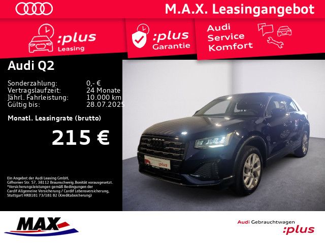 Audi Q2 30 TDI ADVANCED LED+NAVI+AHK+ALU+VIRT COCKPIT