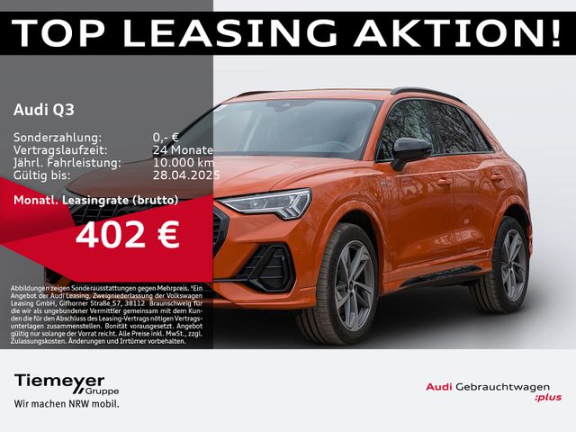 Audi Q3 45 TFSIe S LINE LED NAVI AHK LM19