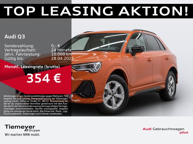Audi Q3 45 TFSIe 2x S LINE LM19 LED NAVI AHK