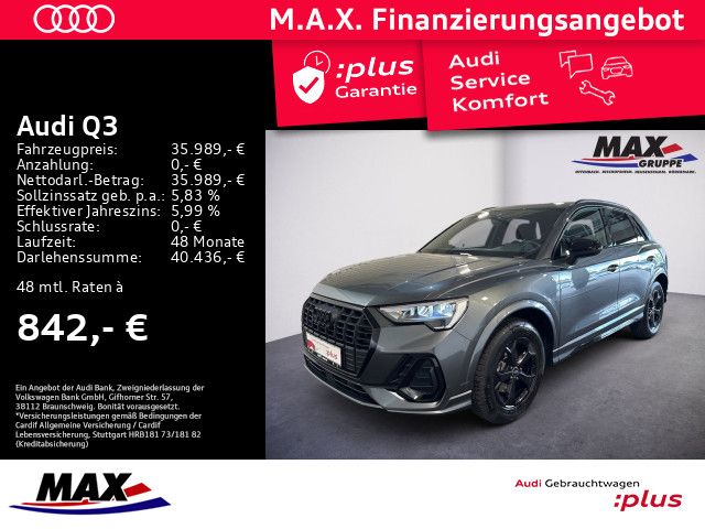 Audi Q3 35 TDI S LINE LED+VIRTUAL CP+AHK+ACC+DAB+NAVI