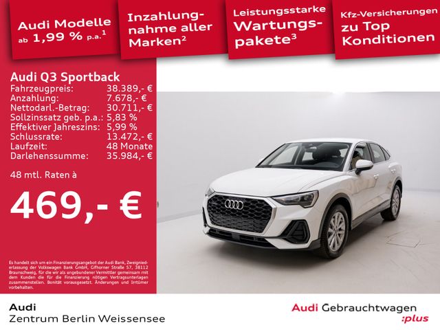 Audi Q3 Sportback 40 TFSI S-TRO*QUA*LED*RFK*STAND*ACC