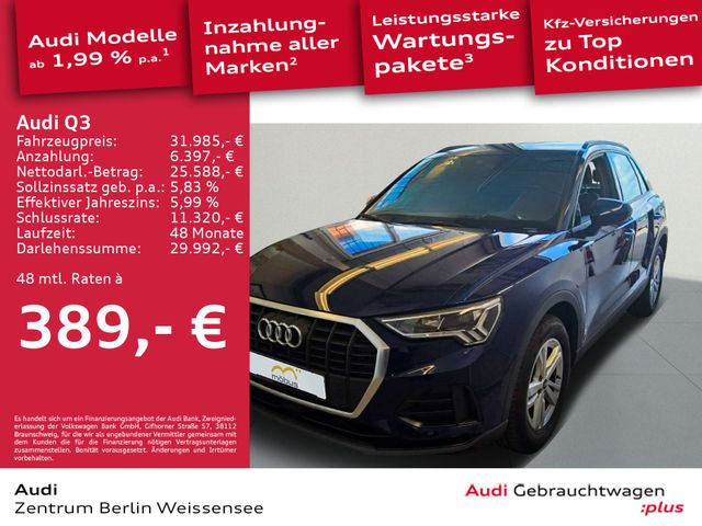 Audi Q3 35 TFSI S-TRO*RFK*LED*VC*NAVI*AAC*LEDER*SHZ**