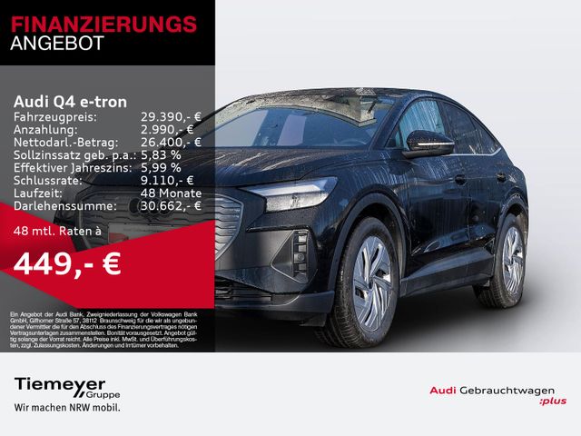 Audi Q4 e-tron 35 Sportback LM19 KAMERA NAVI+ VIRTUAL S-SITZE