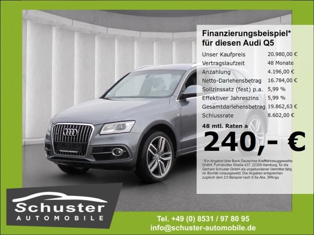 Audi Q5 S-LINE quattro 3.0TDI*Tiptr ACC Leder B&O 21*