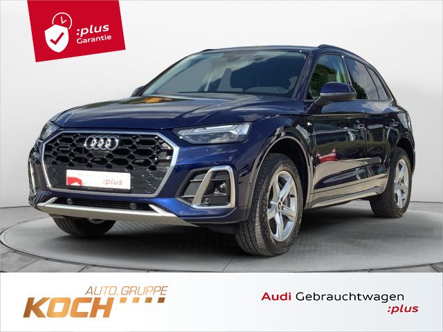 Audi Q5 50 TFSI e q. S-Tronic, AHK, Tour+Parken, Matrix, Sportsitze