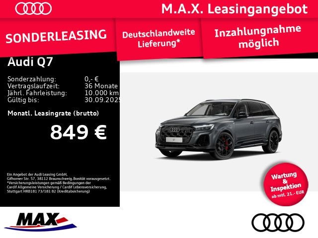 Audi Q7 SUV S line business TFSI e *0,5% VERST.#FREI-KONFIGURIERBAR#