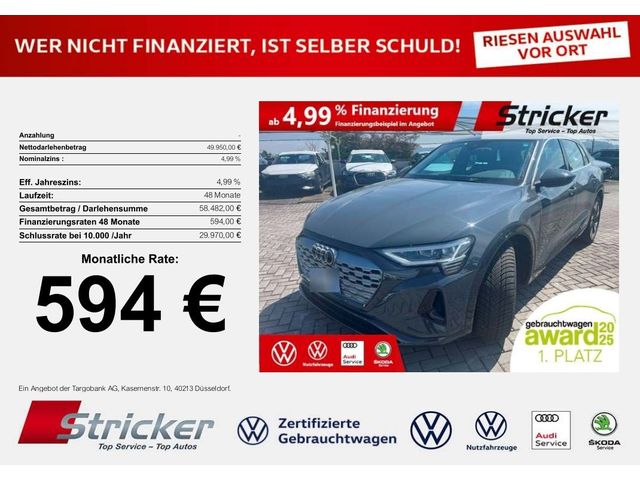 Audi Q8 e-tron advanced 55 594,-ohne Anzahlung Matrix
