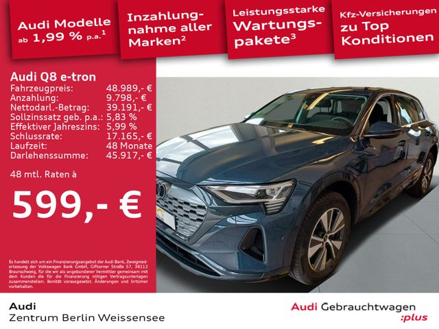 Audi Q8 e-tron 50*QUA*ADVANCED*LED*RFK*NAVI*LUFT*SHZ*