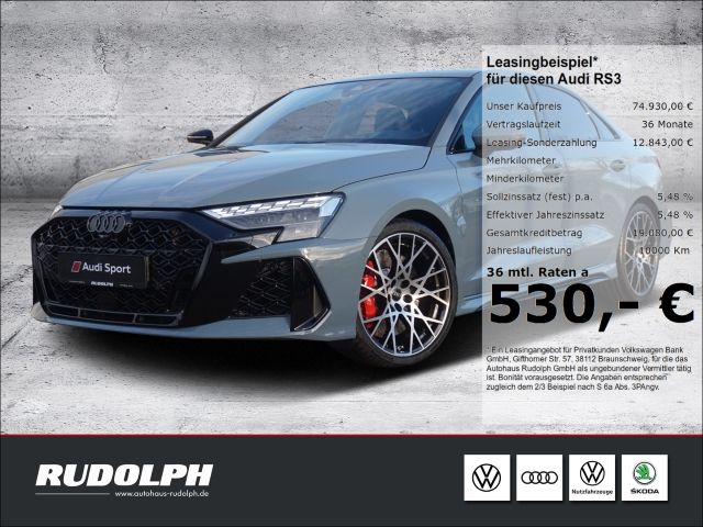 Audi RS 3 Limousine RS-AGA PANO 280 KM/H SONOS MATRIX LEDER