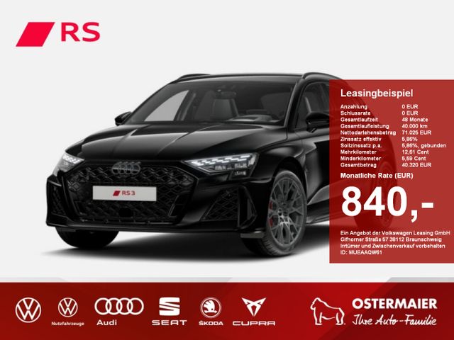 Audi RS 3 Sportback S tronic 400PS, GRA,NAVI,PDC,KAMERA,KLIMA,MATRIX,NAVI,19ALU
