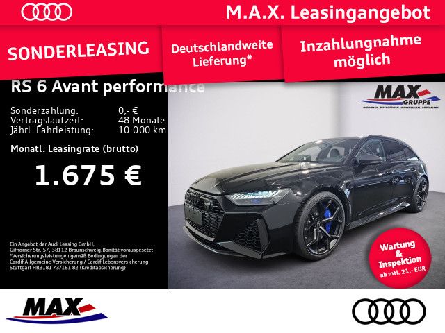 Audi RS 6 Avant performance KERAMIK+HUD+305KM/H+PANO