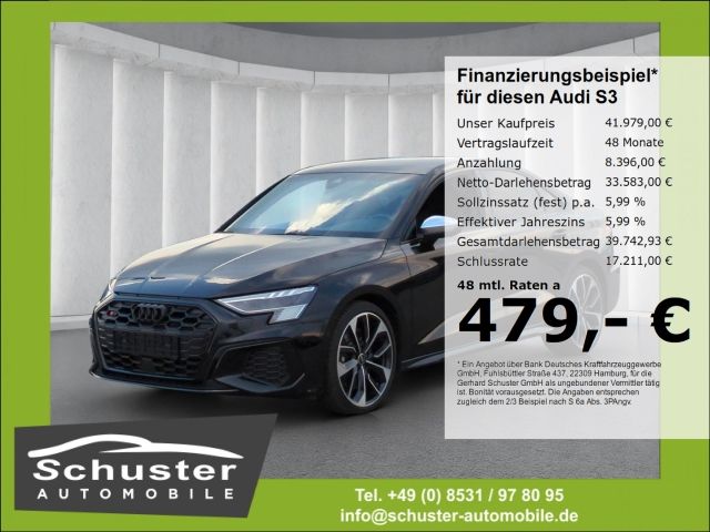 Audi S3 Limo quattro*S-tron pACC Matrix-LED Navi SHZ