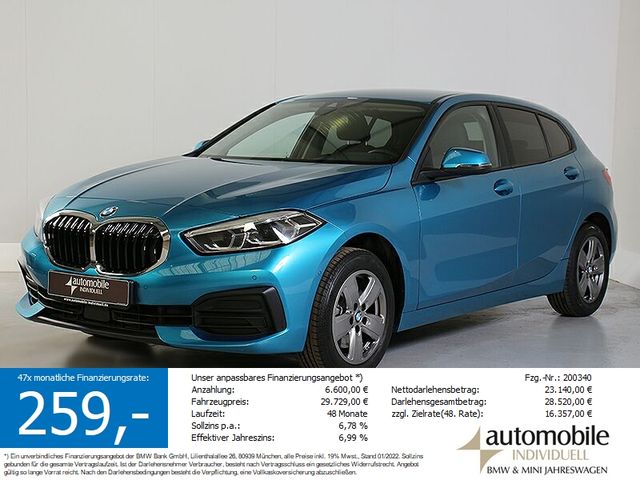 BMW 118 d Advantage LiveCockpit LED Parkassistent DAB
