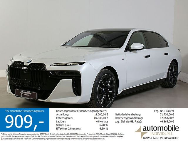 BMW i7 eDr.50 M Sport ACC FondMonitor Massage360Grad