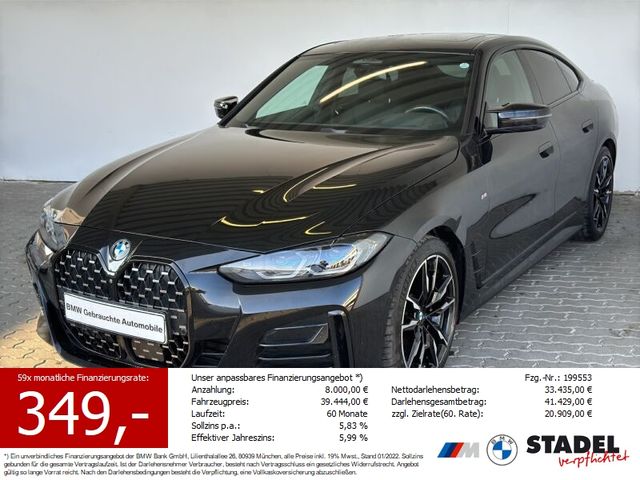 BMW M4 40i xDrive Laser.360°.ACC.Glasdach.HuD.HarmKar