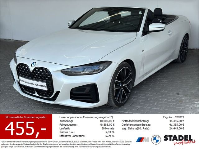 BMW M4 40i xDr Cabrio Navi.Laser.ACC.HuD.ParkAs.LR-Hz