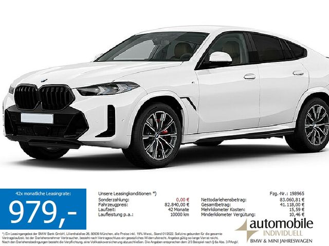 BMW X6 xDr.30dA M Sport Pro Widescreen AHK H&K HuD