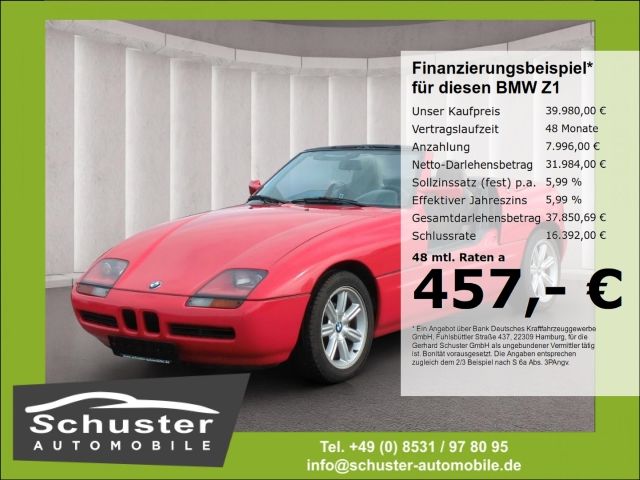 BMW Z1 2.5*H-Zulassung Leder ClassicData2
