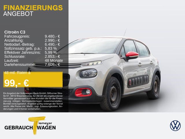 Citroen C3 1.2 PureTech 110 SHINE KLIMAA. PDC