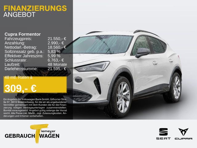 Cupra Formentor 1.4 eHybrid AHK KAMERA NAVI+ FULL-LINK WINTERPAKET