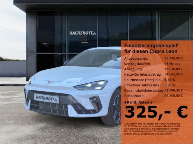 Cupra Leon Sportstourer VZ 1.5 e-Hybrid 272 PS DSG AHK, Sennheiser Sound