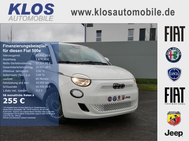 Fiat 500 e ICON 42kWh PARK KOMFORTPAK NAVI ALU KLIMAAUTOMATIK