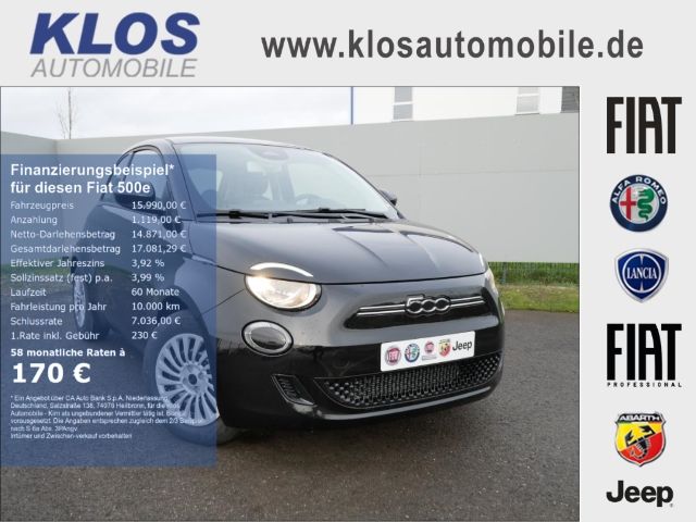 Fiat 500 e ACTION 23,8kWh CARPLAY RADIO KLIMA MODE 3