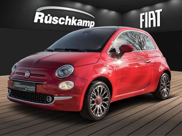 Fiat 500 Red 1.0 GSE PDC Klimaauto LED Panodach Allwetter