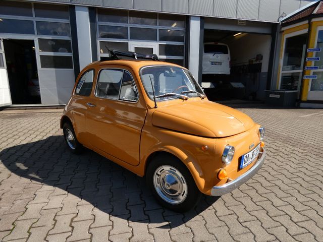 Fiat 500C inquecento, Faltdach, Restauriert, H-Zul.