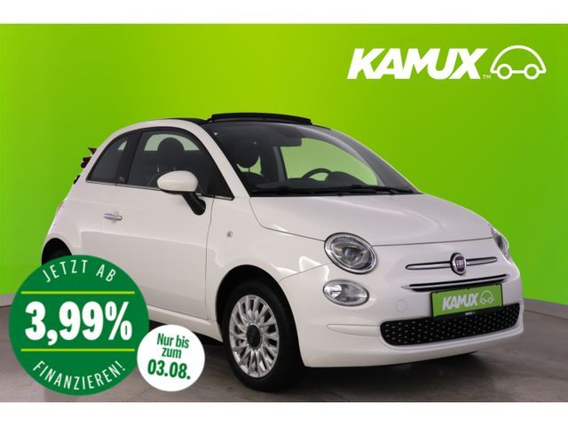 Fiat 500C 1.2 8V Aut.Lounge+XENON+CARPLAY+TEMPO+PDC