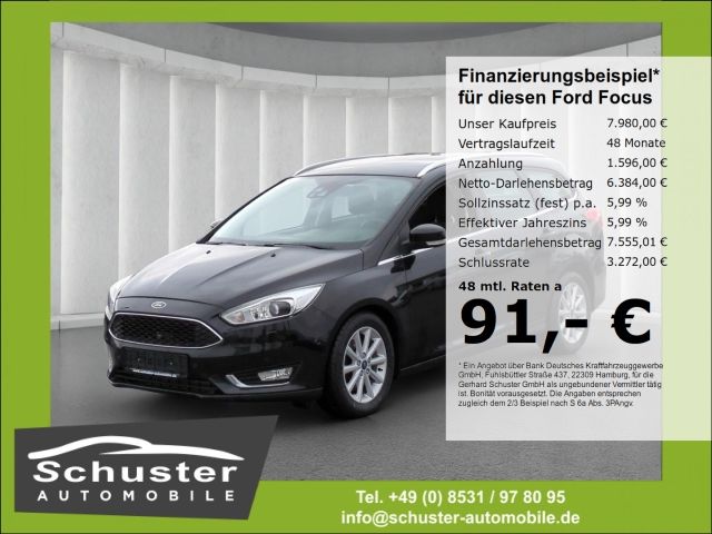 Ford Focus Turnier 2.0TDCi Automatik Titanium Temp BT