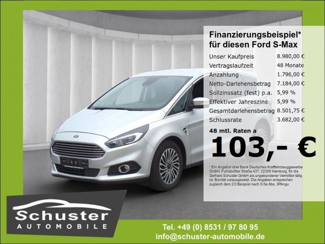 Ford S-Max Titanium 2.0D*Autom StandHzg AHK ACC LED