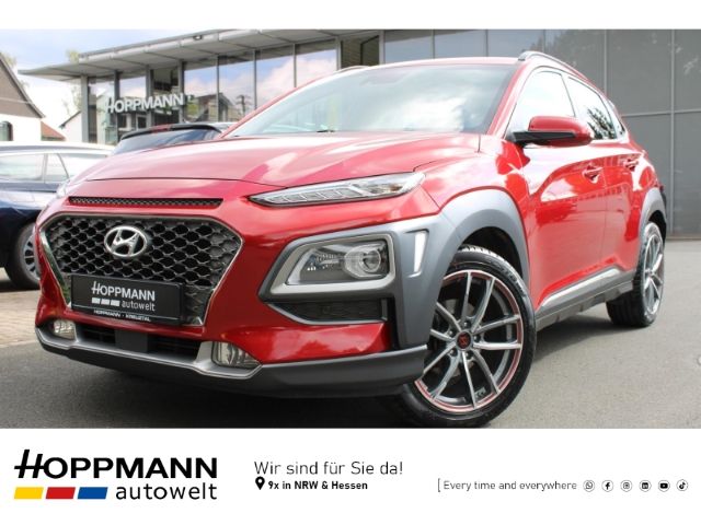 Hyundai Kona Premium Leder LED Navi Keyless e-Sitze HUD Rkamera Krell PDCv+h