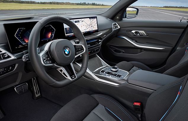 BMW 3er Reihe Innenraum – Hochwertiges Cockpit mit modernster Technologie und Premium-Komfort
