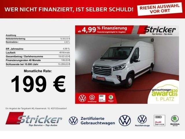 Maxus Deliver 9 2.0 Diesel 199,-ohne Anzahlung