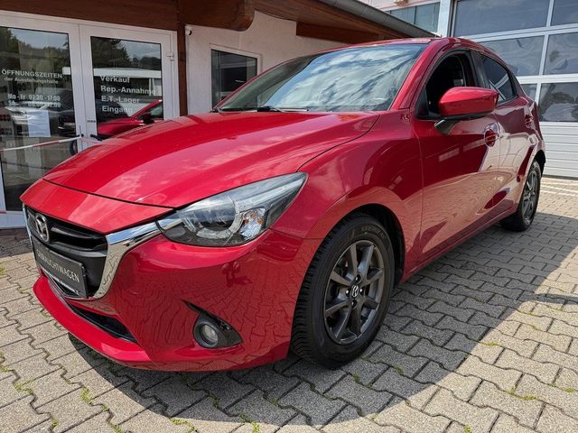 Mazda 2 L 1.5L SKYACTIV-G 90 hp 5T 5GS Exclusive Sitzheiz PDC Voll LED Navi Licht und Regen Sensor Klima