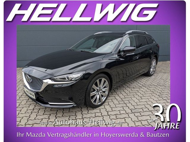 Mazda 6 Kombi 2.5l Takumi GSD Bose AHK Nappaleder Schwarz