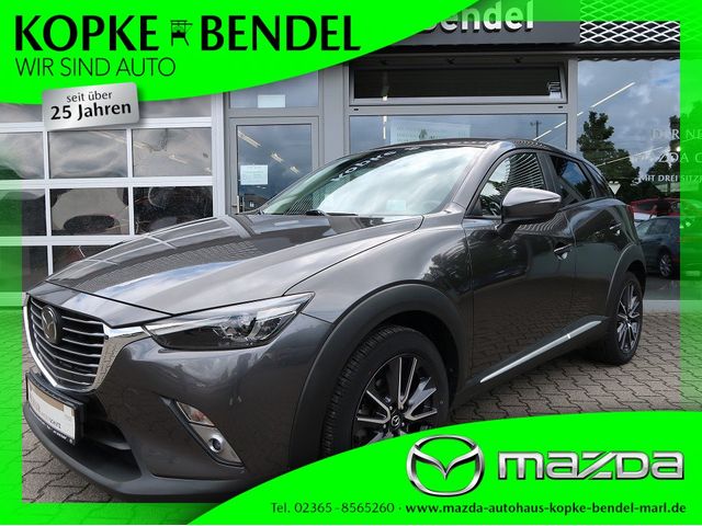Mazda CX-3 Sports Line*LED*Bluetooth*Teilleder*Kamera*Keyless Sports-Line*Zustand entspricht Kilometerstand*TOP*